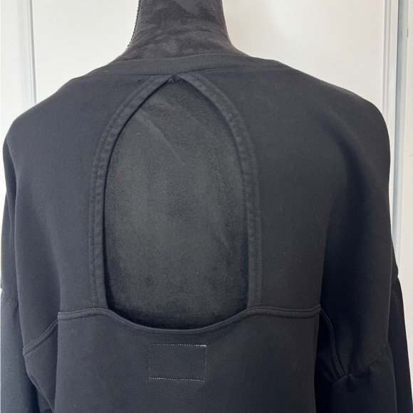 Hudson Jeans Cutout Sweatshirt Black - Picture 6 of 10